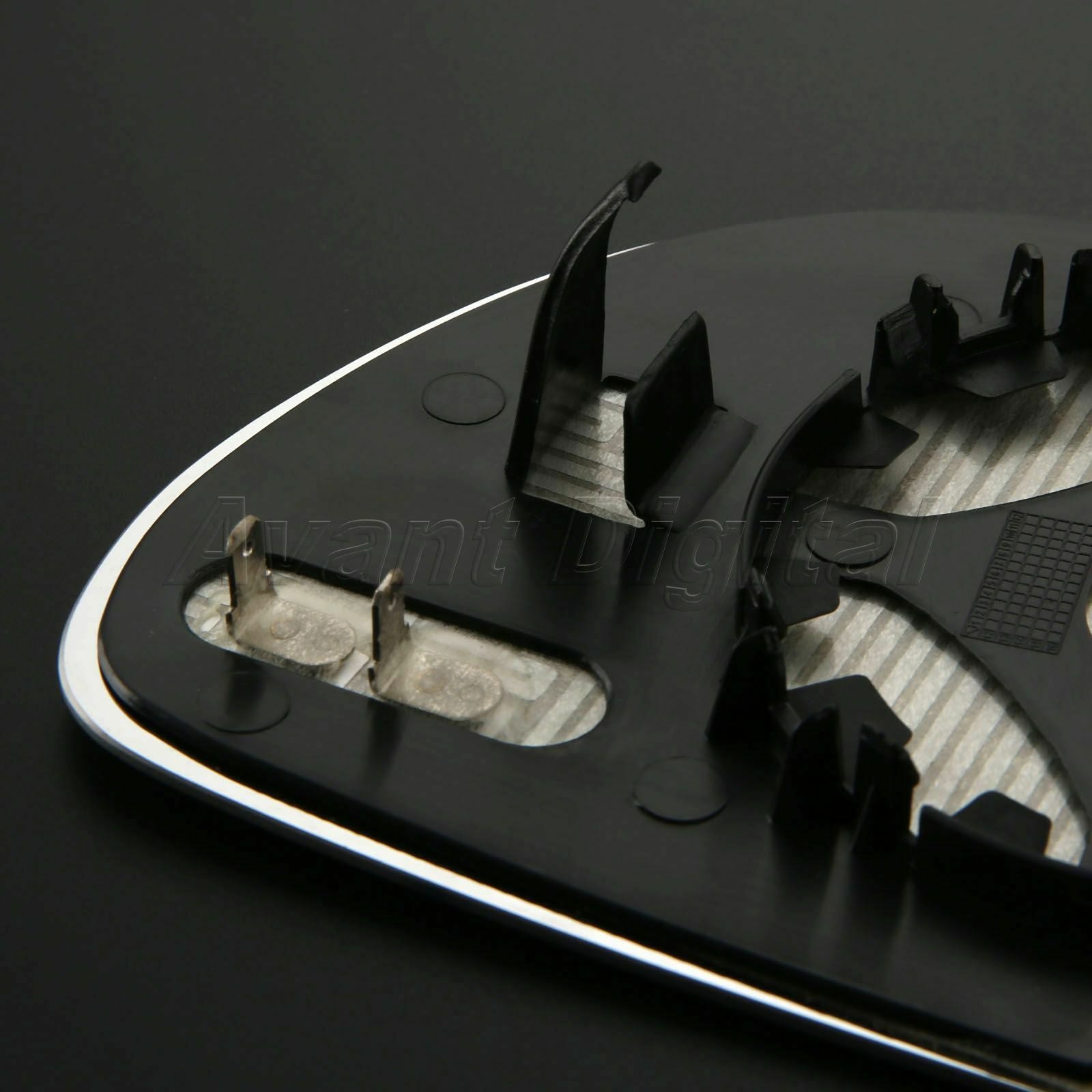 Car White Heated Door Wing Mirror Glass R & L Set for  A3 A4 S4 A6 S6 A8 S8