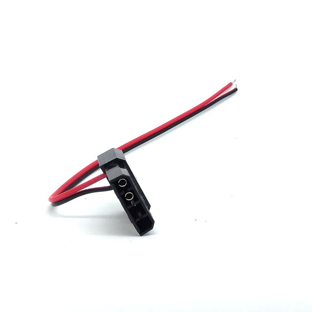 4PIN Molex to 2pin DC Power cable cord 12V/3A for LED SMD PC box 30cm