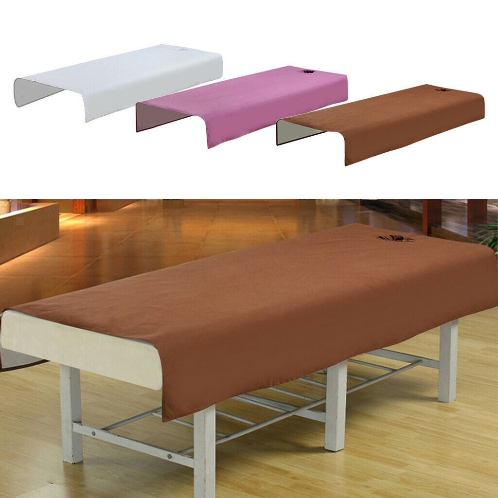 3 Pieces Salon Beauty Tattoo Sauna Bed Table Sheets Cotton Covers Washable