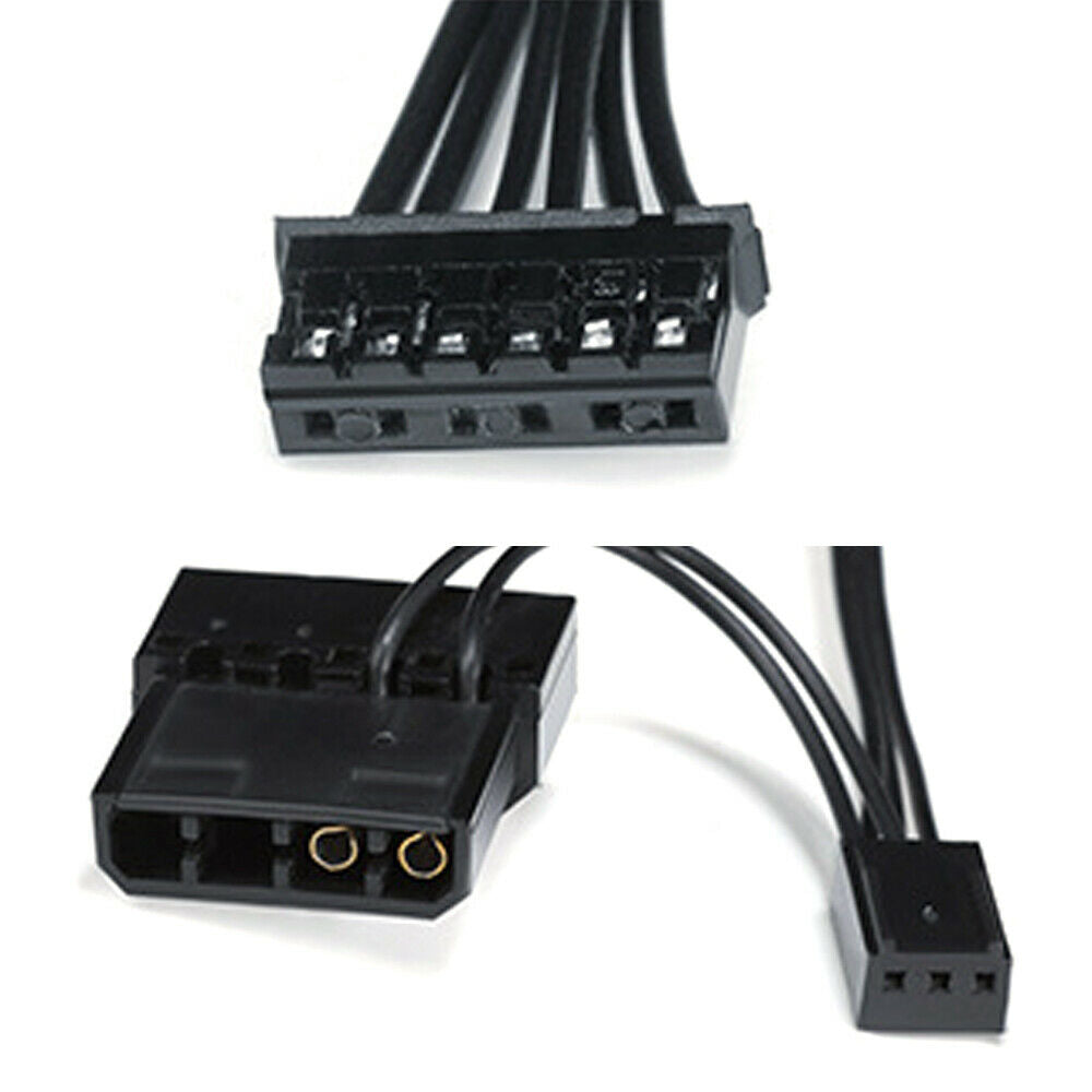 Cube Fan Computer Power Supply Fan Aurora Lamp Chassis 12v Power Multi-Colours!