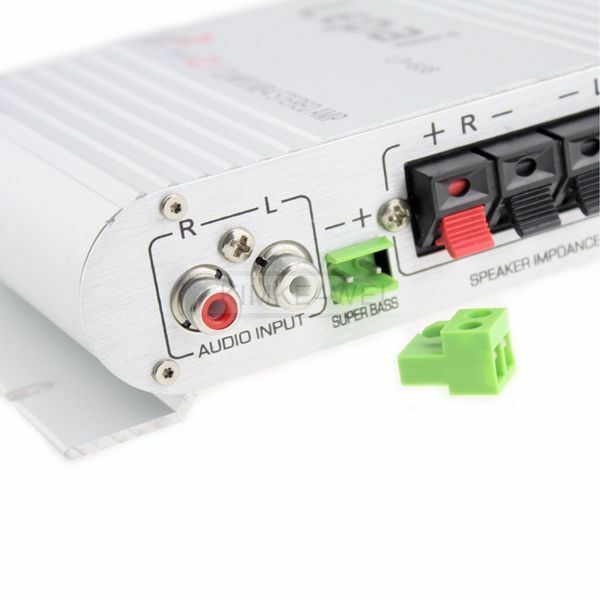 200W 12V Mini Hi-Fi Amplifier Radio MP3 Stereo for Car Motorcycle Boat Home
