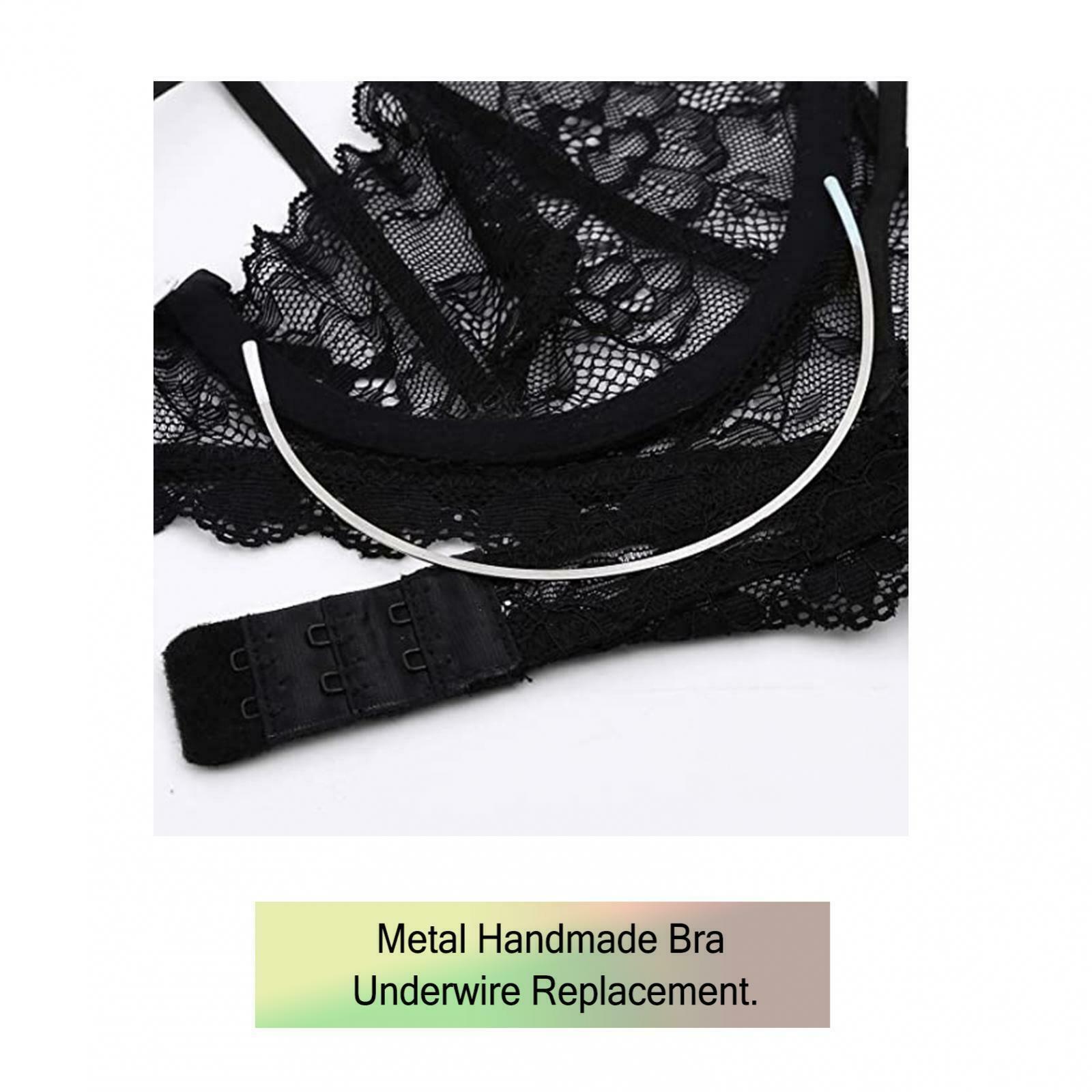 6 Pairs Metal Bra Under Wires Stainless Steel Bra Wire Underwire Replacements