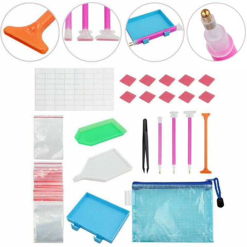 70x Multi 5D Diamond Painting Tool Embroidery Kit Art Painting AccessorieS.DD