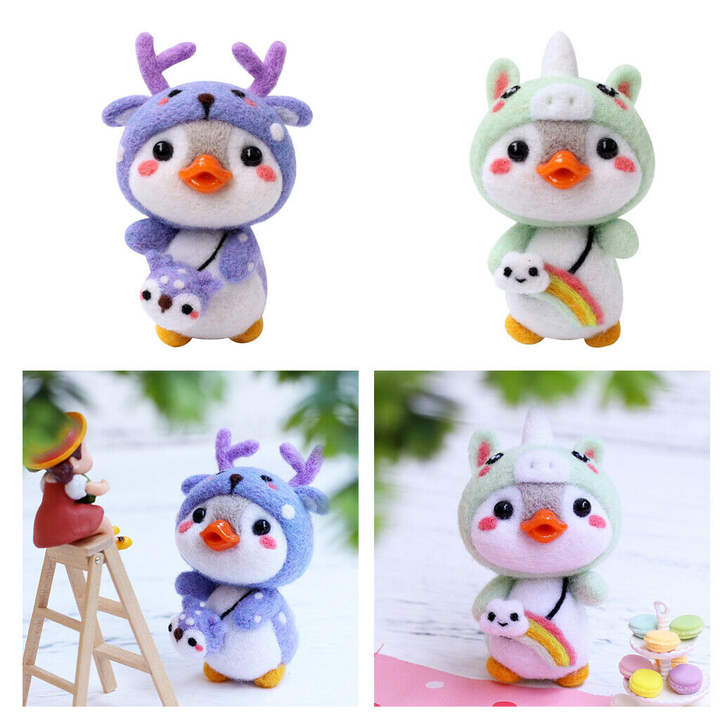 2 Pack Lovely Animal Felt Craft Kits Tutorials Crafts Hand Craft Decor