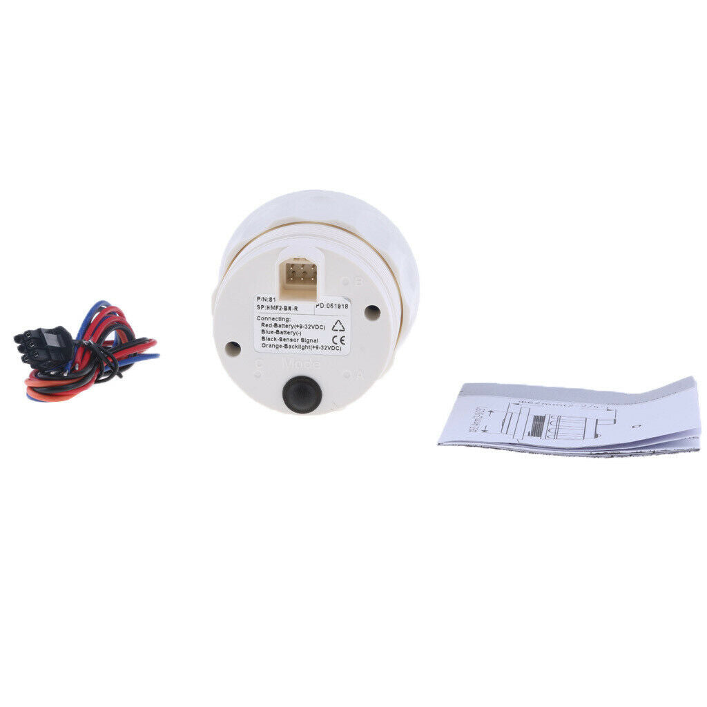 190 ohm Car Fuel Level Gauges - Digital Boat Fuel Gauge, Oil Tank Level