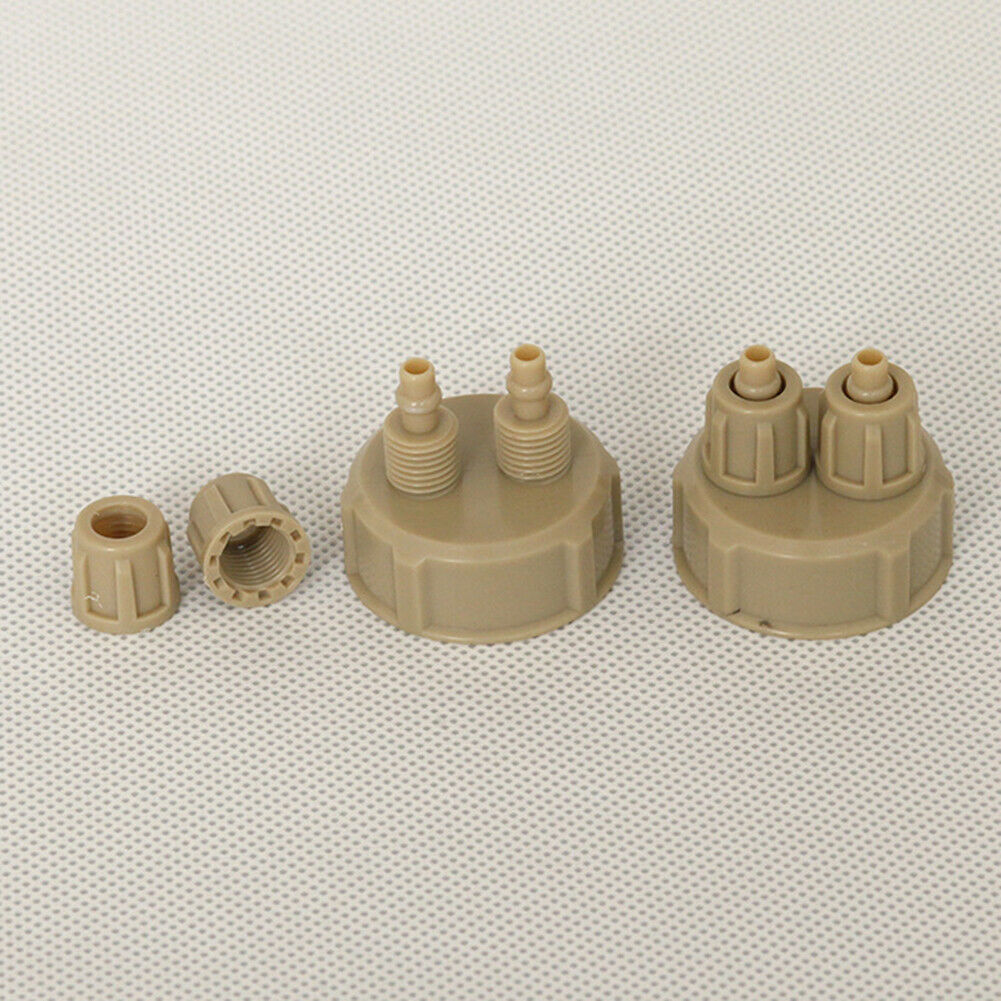 Aquarium CO2 Generator Bottle Cap Fish Tank DIY Air Diffuser Valve Guage @