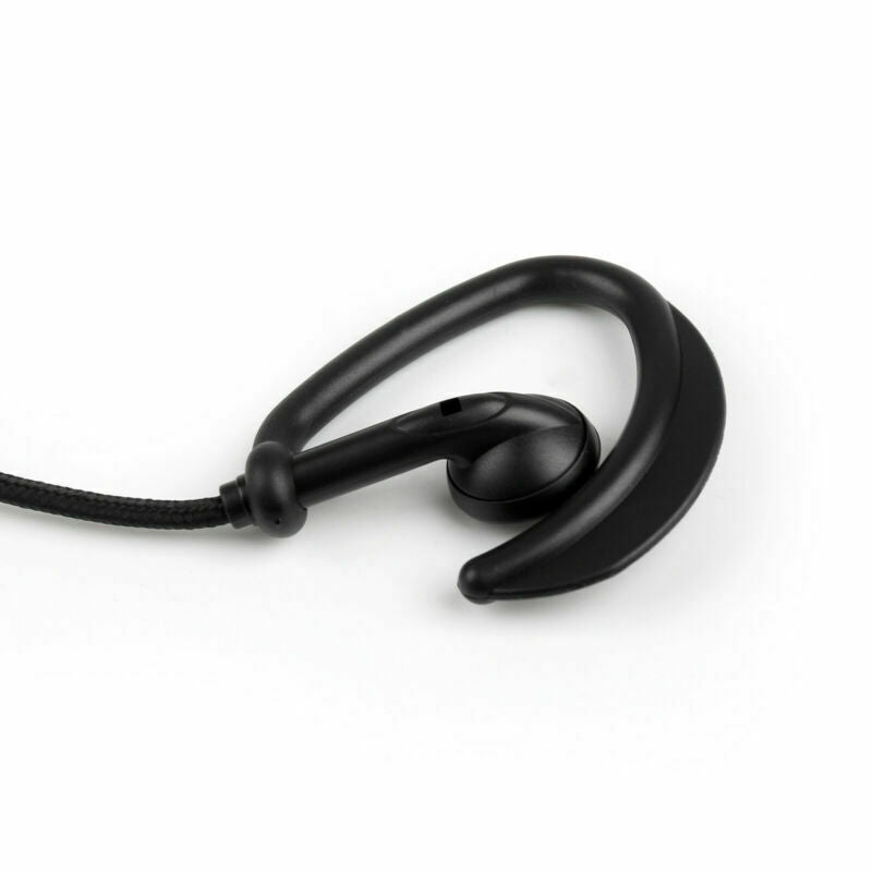 5Pc 2.5mm Ear-Hook Nylon Headset P Mic For  T6200 T6220 80 Radio  UA