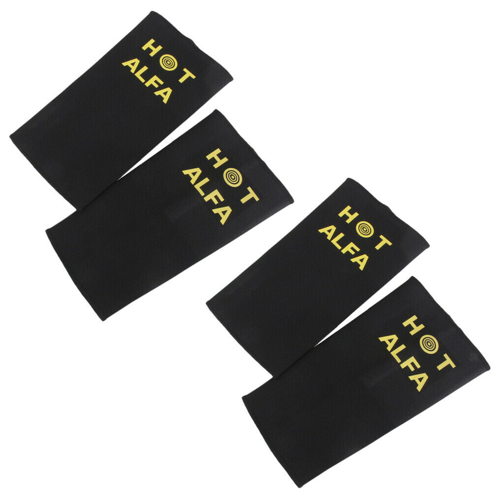 1 Pair of Long Sleeve Bands for Women's Sauna, , Black