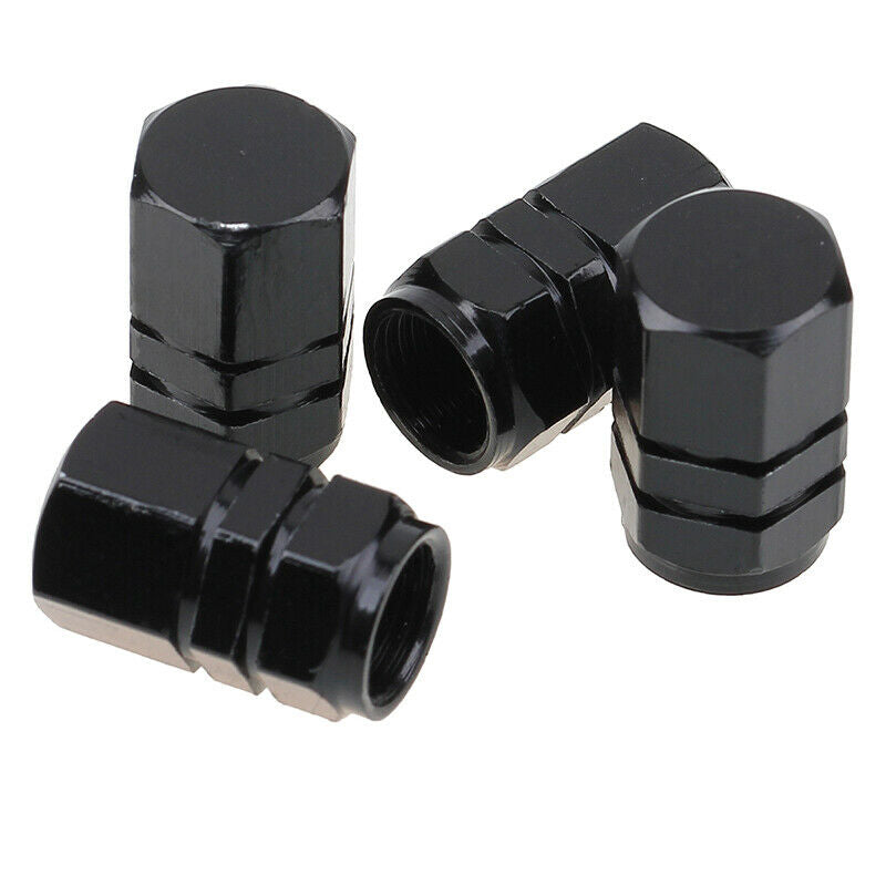 4pcs Aluum Alloy Decor Tire Wheel Air Car Truck Valve Stems Caps Cover Dust