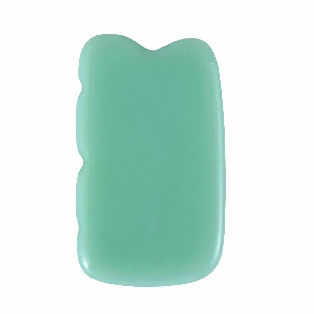 Massage Tool Jade Board Natural Facial Massager Guasha Stone Gua Sha Scraper