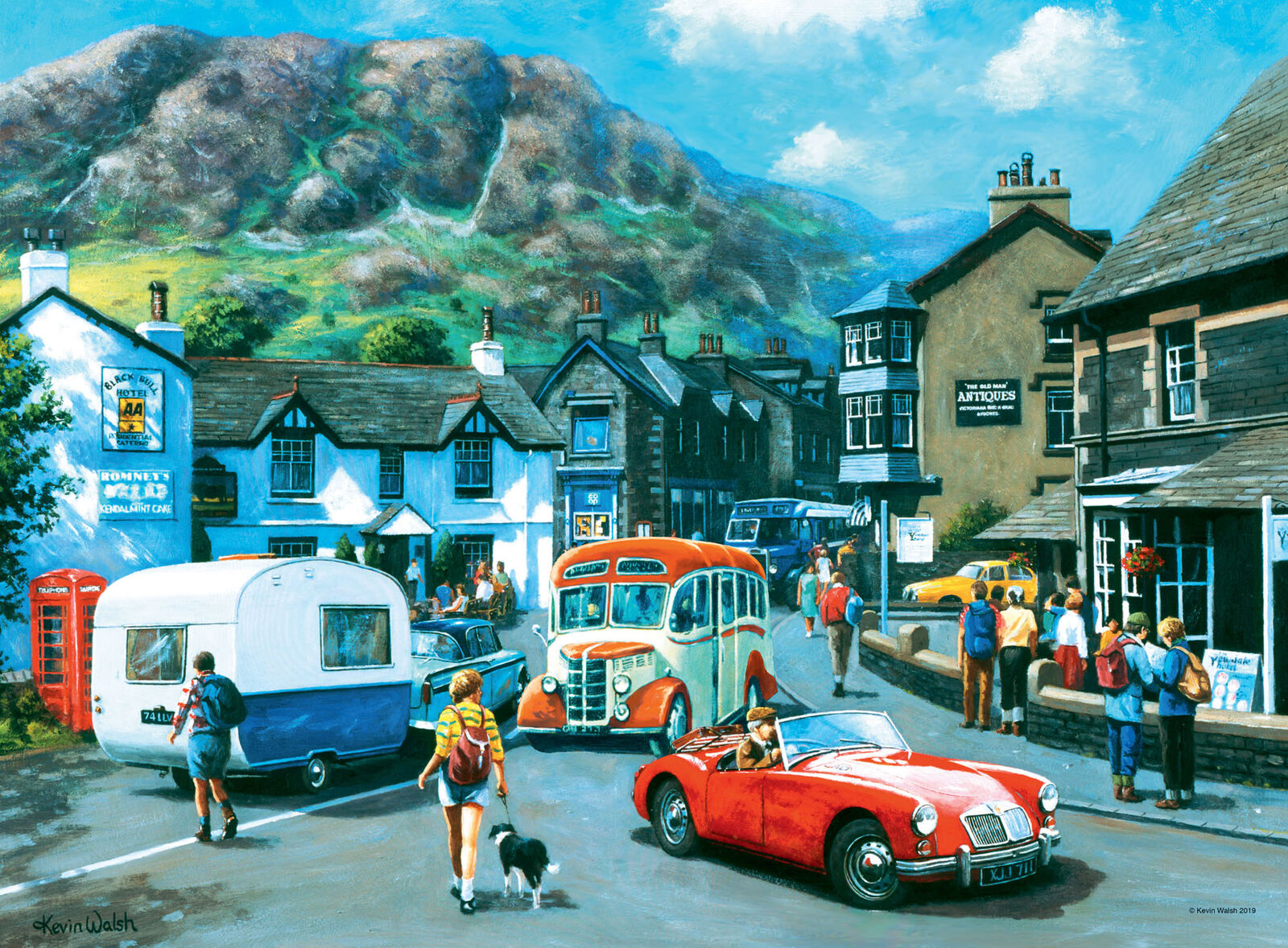 15032 Ravensburger Happy Days No 1, Look North! Jigsaw Puzzle inc 4 x 500 Pieces