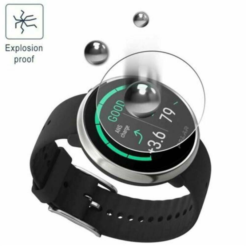3PCS for Polar Vantage V/M Watch Clear Tempered Glass Screen Protector Film--