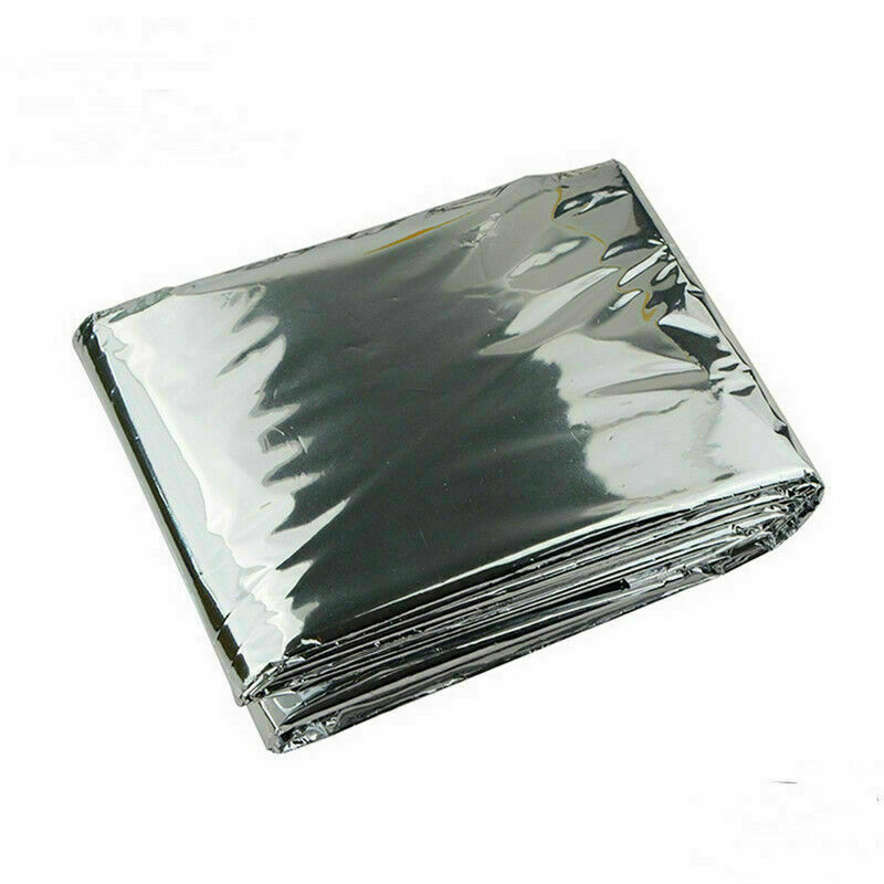 Emergency TENT Survival Folding Camping Rescue Reflective Shelter Blanket Bag