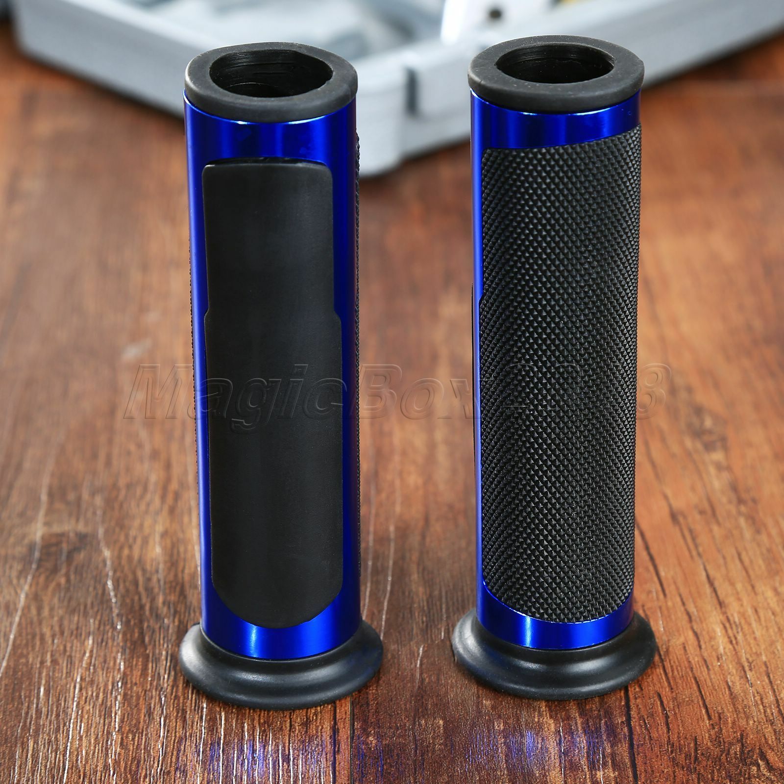 7/8" 1" CNC Aluminum Hand Grips Bar Ends for S1000RR 2014 2013 2012 2011 10