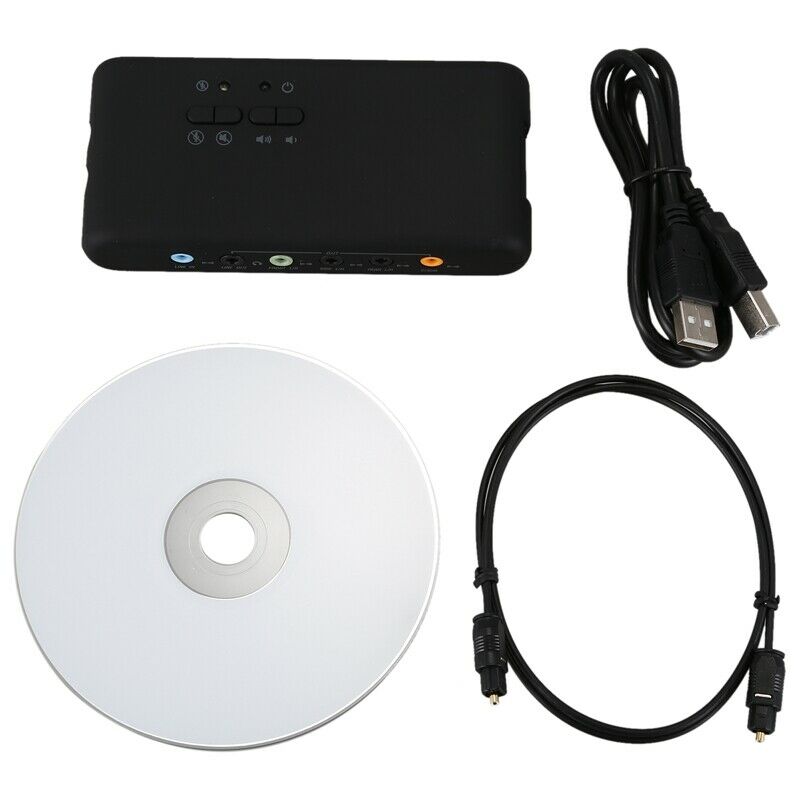 7.1 Sound Card Usb 2.0 Sound Card Cmi6206 Chipset Usb Usb Audio Device Class SP8