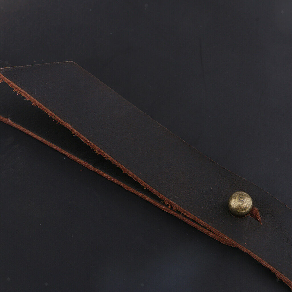 Leather Notebook Pad, Travel Journal, Diary, 96 Pages, 135 X 100 Mm