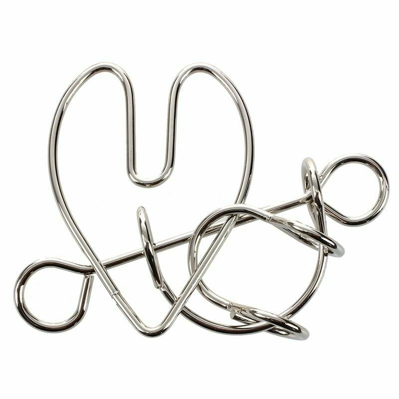 Heartbreak Wire Brain Teaser Metal Puzzle J7R6R6