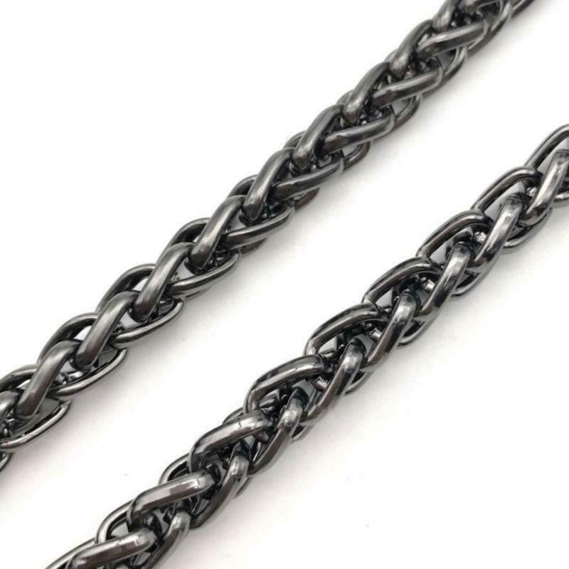 Black Metal Wallet Belt Chain Punk Hipster Pant Jean Key Chain Hip Hop Jewelry
