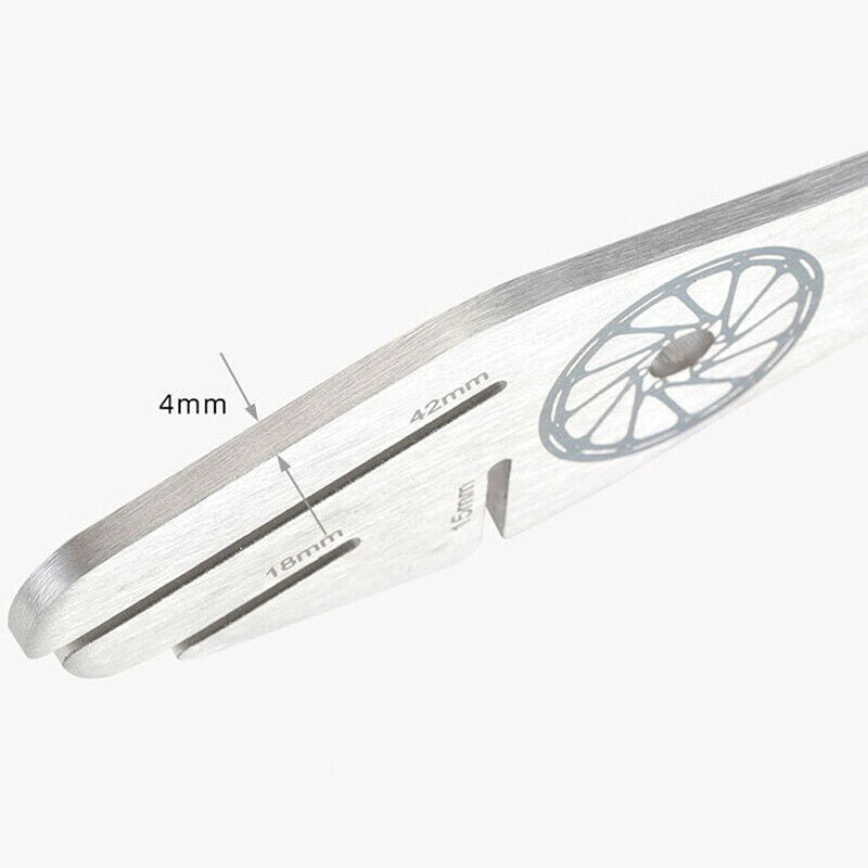 Bicycle Wrench Disc Brake Rotor Alignment Truing Tool Adjustment WrenchBDAU