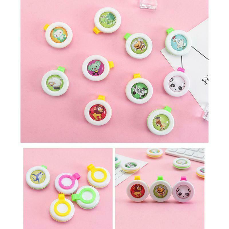 5pcs Mosquito Repellent Button Safe for Infants Baby Kids Buckle Anti-mosquito