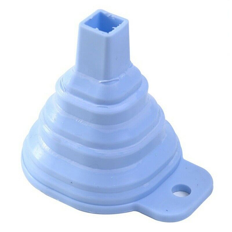 Novelty silicone folding funnel teles long Collapsible Style funnels for houseI9