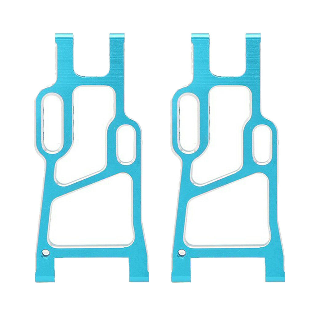 2x Rear Lower Suspension Arms 106021 Upgrade Parts For RC 1/10 HSP  Blue