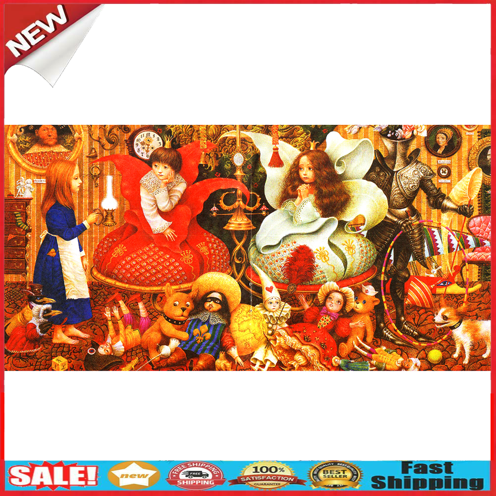 Puzzles Jigsaw 1000pcs Hall Princess Educational DIY Stress Relief Toys @