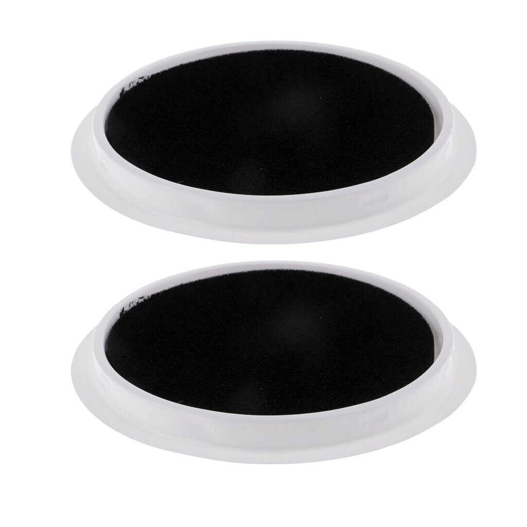 2x Large Round Ink Pad Stamp Kids Finger Painting Craft