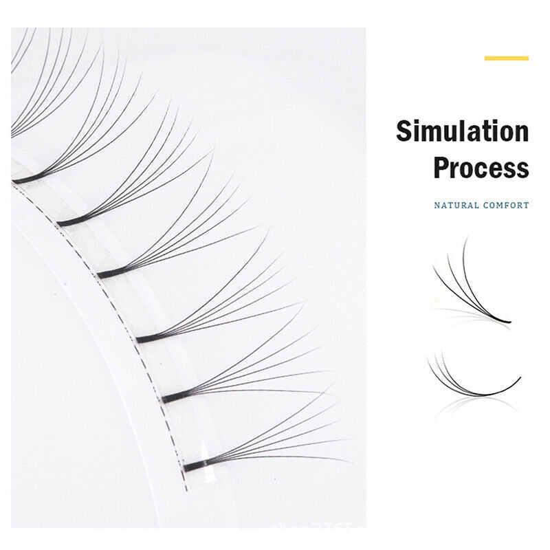 Lashes Premade Wide Fans Short Stem Russian Volume Professional Eyelash MinkBDA