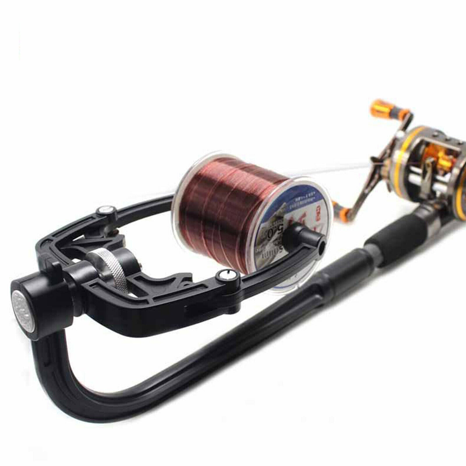 Professional Fishing Line Winder Reel Fly Fishing Twine Spooling Spooler
