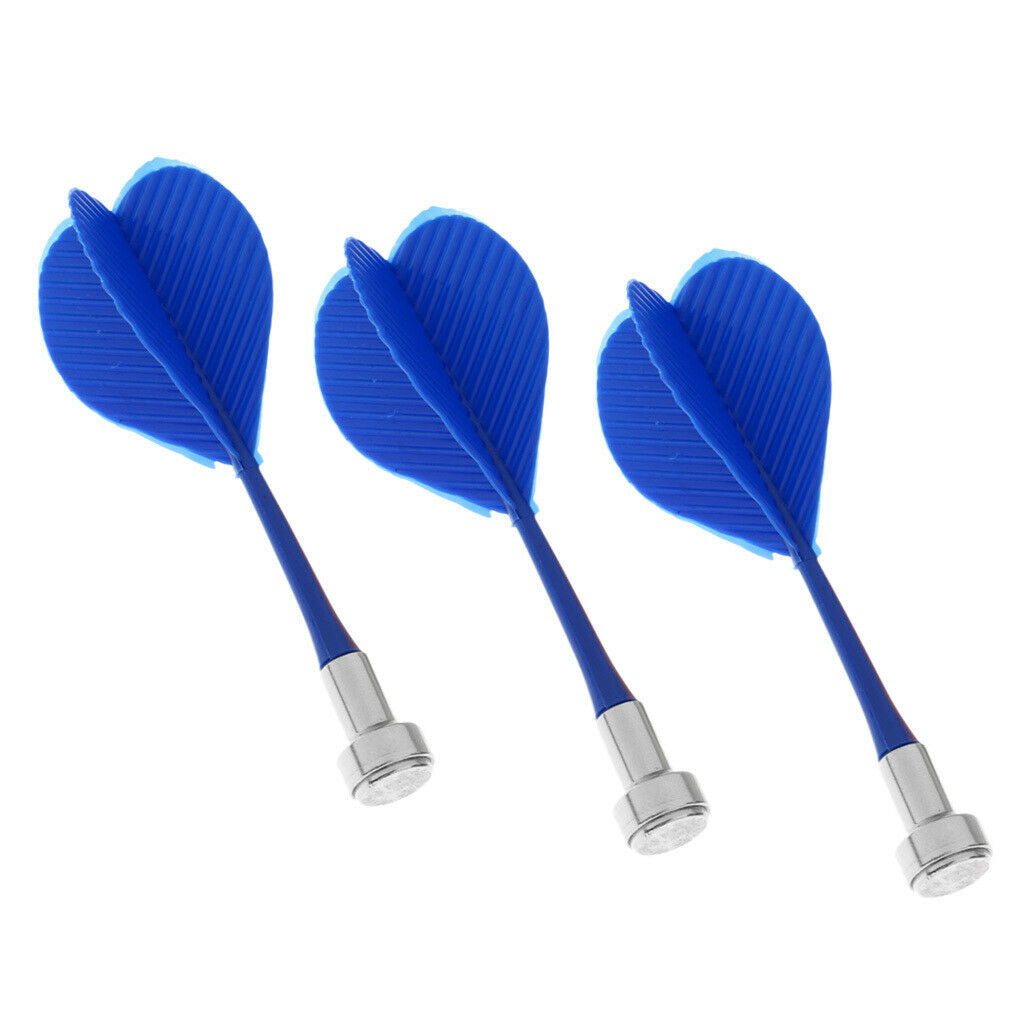 12Pcs Magnetic Safety Replacement Darts for Magnetic   2 Colors Mix