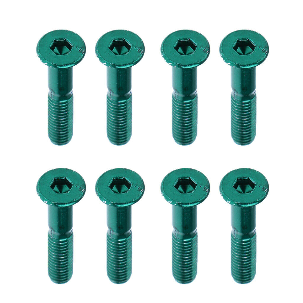 24 Pcs Bolts Longboard Screws Outdoor Game Refill Piece