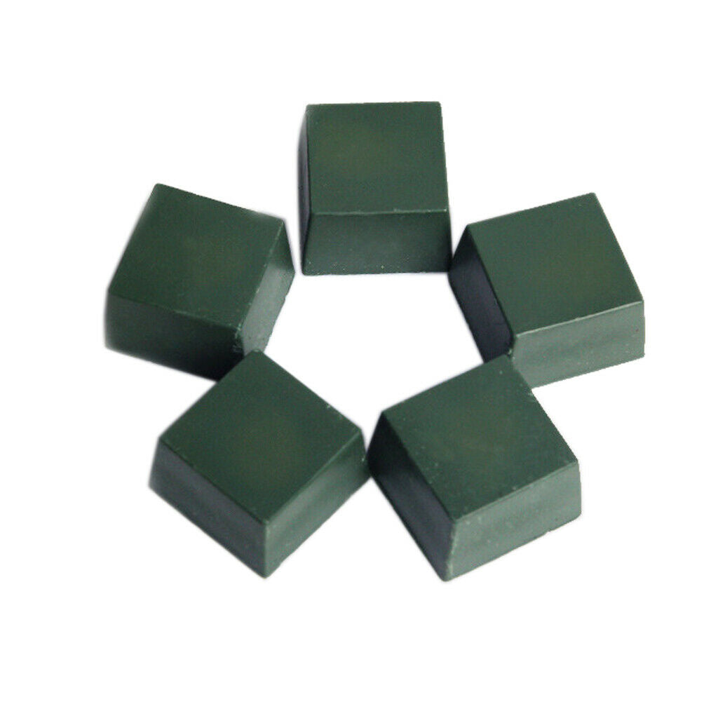 5 Pieces Green Metal Grinding Buffing Compound Polishing Paste 30g