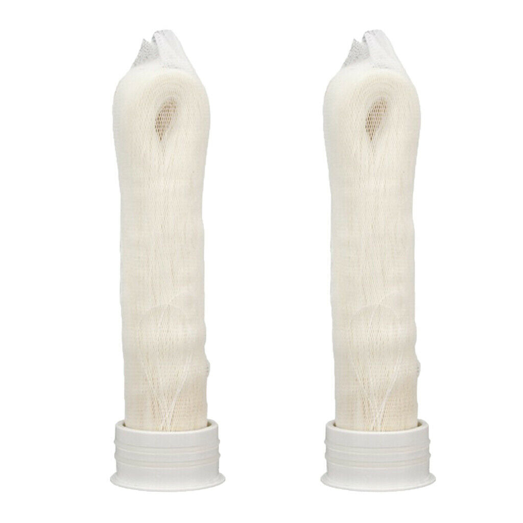 2 Pieces 10 Inch Hollow Fiber Filter Water Purifier Household Water Drinking