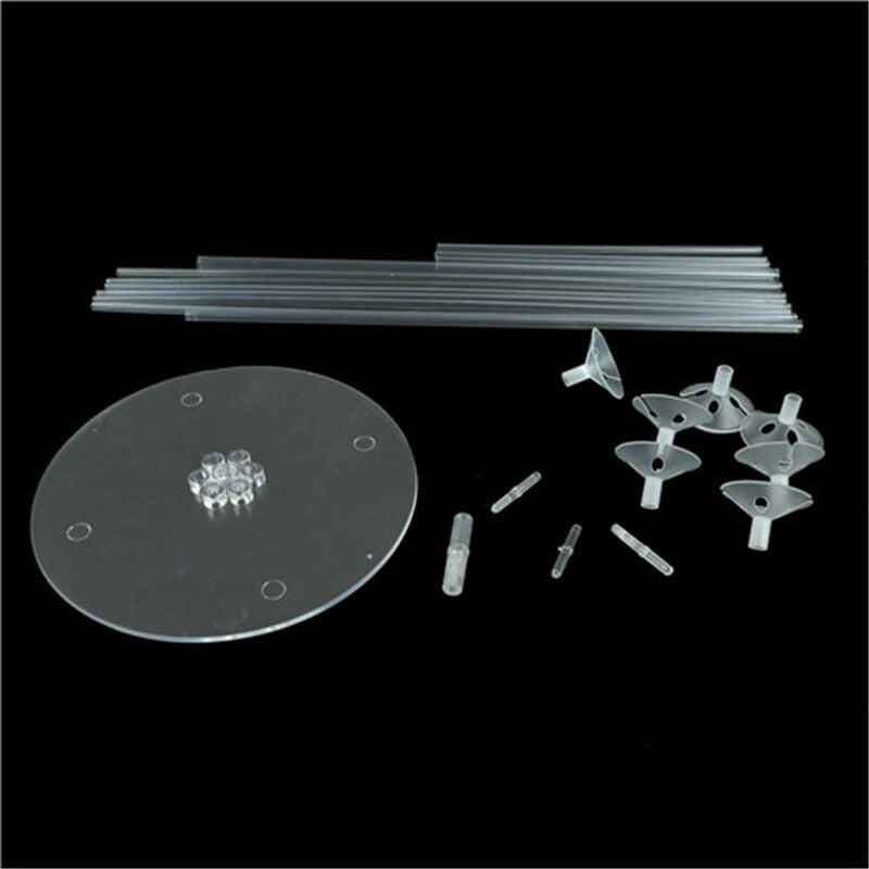 1 Set Sucking Plastic Balloon Column Base For Wedding Birthday Party Dec.DD