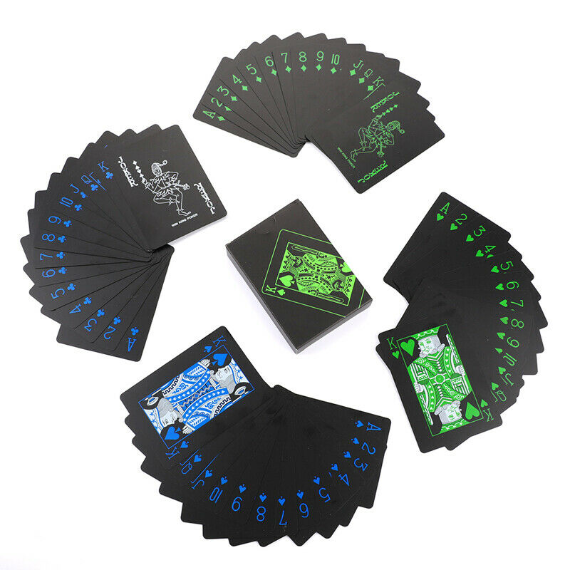 Waterproof PVC Playing Cards Poker Plastic Board Game Poker For F.l8