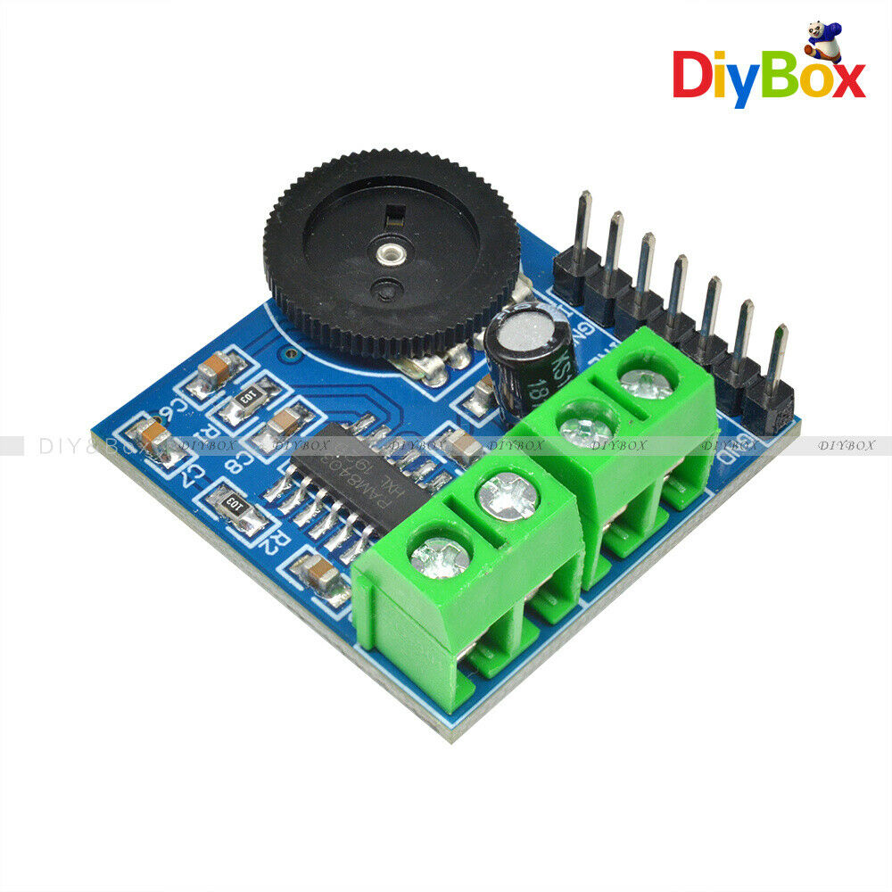 Mini PAM8403 2-Channel Double Track Power Amplifier Module Volume Adjustment