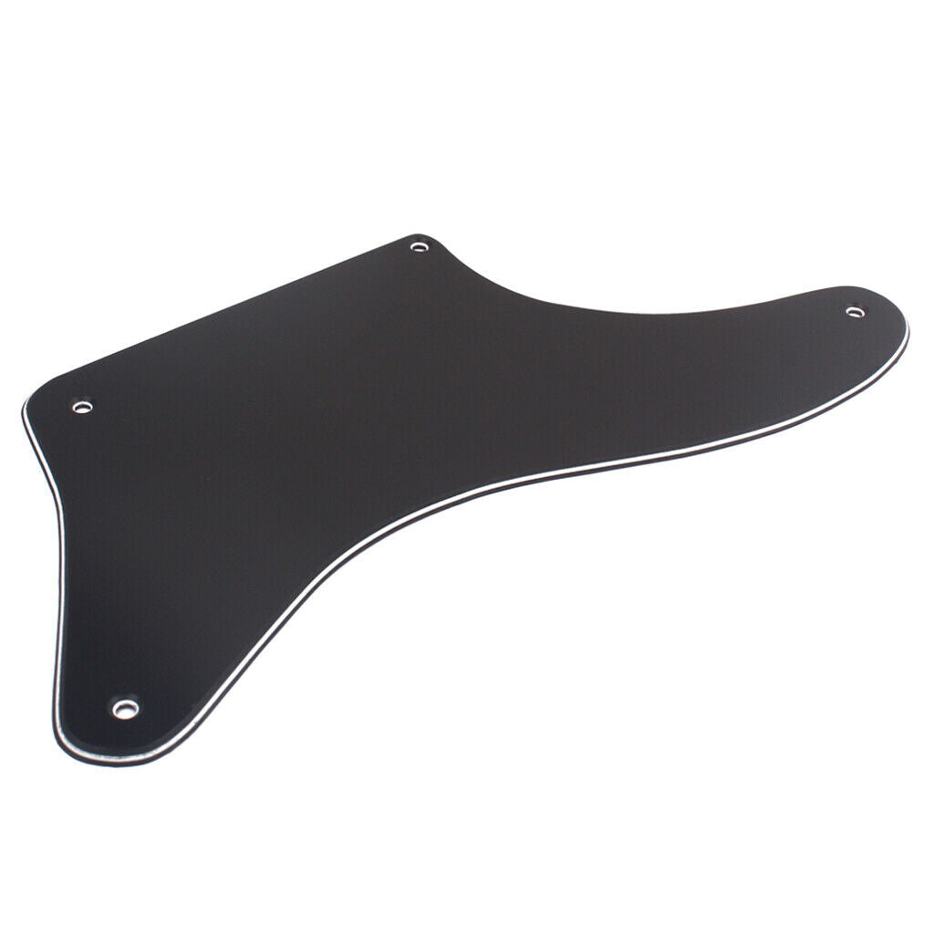 Guitar Pickguard for The Cabronita Caster Parts 3 Layers Durable Black
