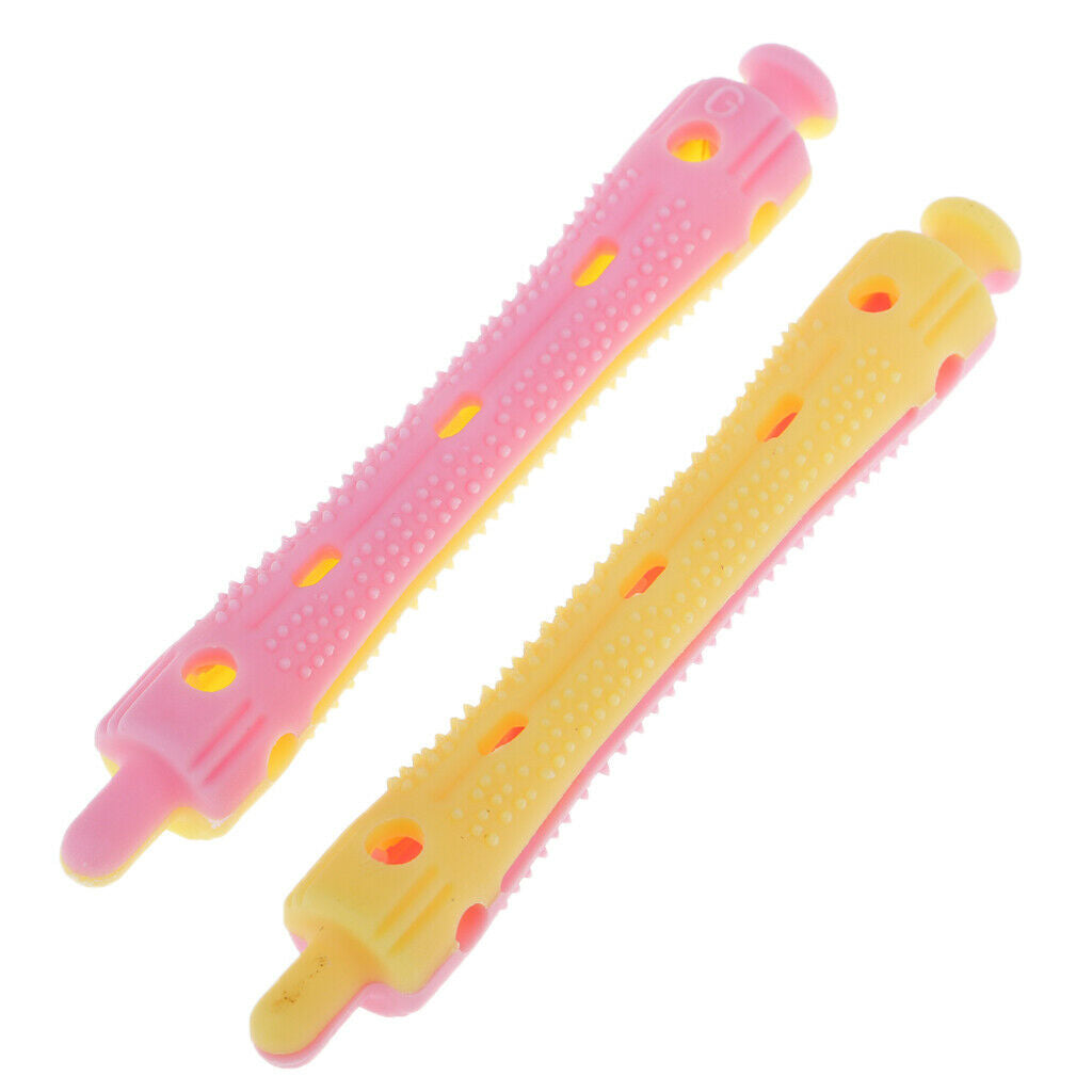 36Pcs Non-Slip Perming Rods Rollers Perm Curlers for DIY Waves Hair Rods