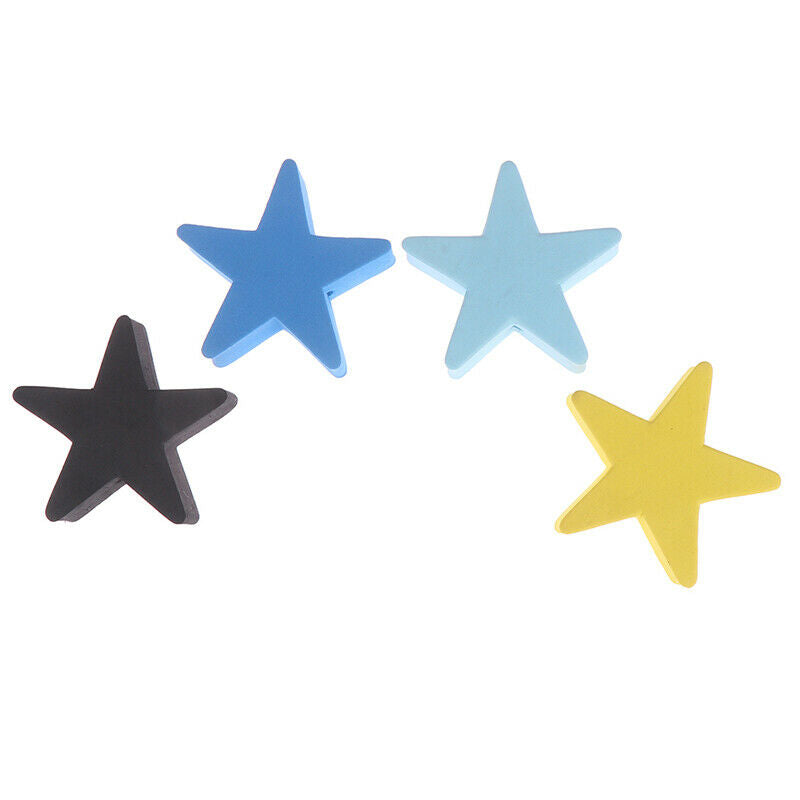 1Pc Colorful five-pointed star car antenna pen topper aerial EVA ball dec.l8