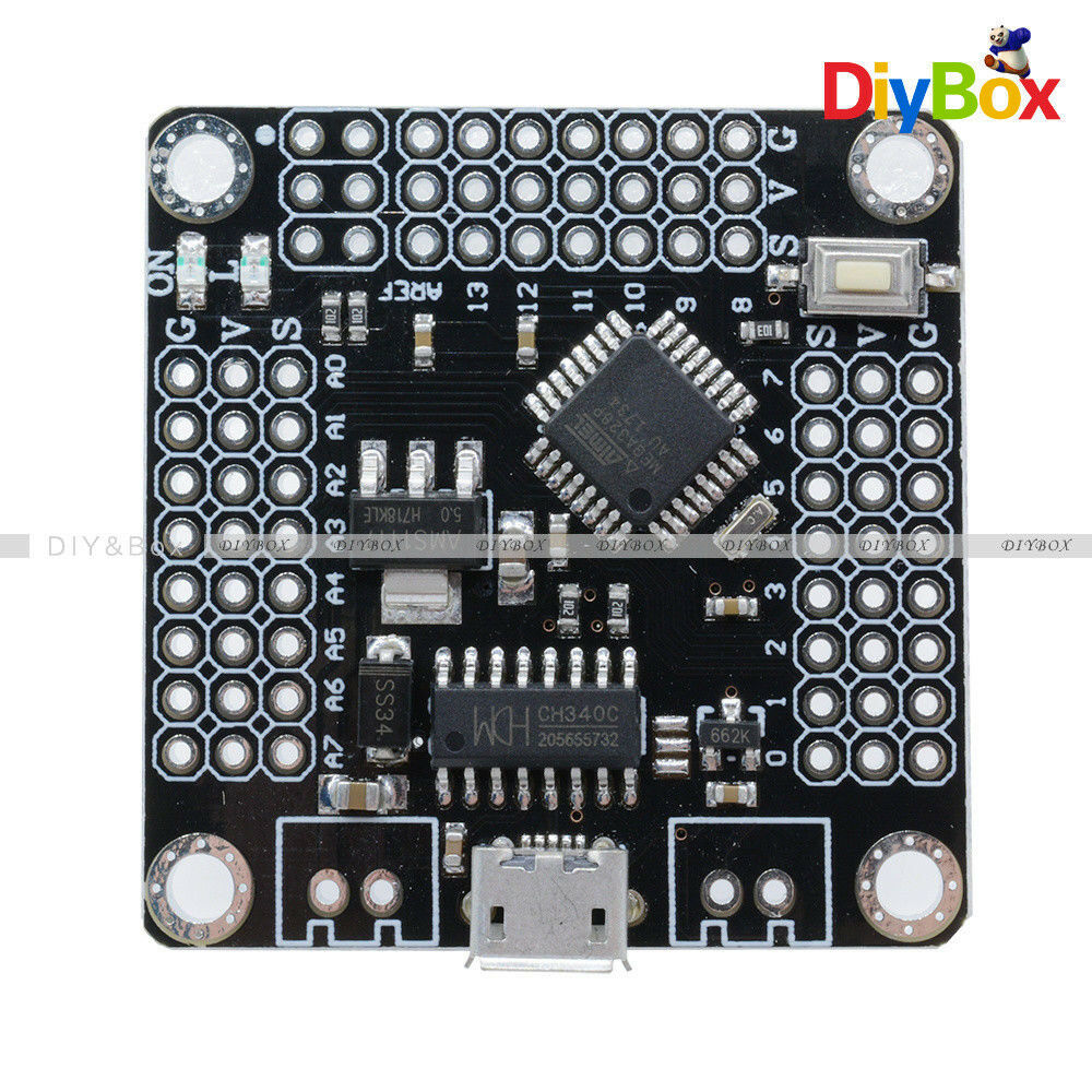 Nano Arduino V3.0 ATmega328 CH340G 5V 16MHz Terminal Adapter Controller Board