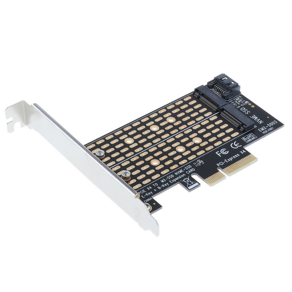 M.2 to PCI  X4 Converter Card Adapter M.2 NGFF M-Key, PCIe NVME Adapter