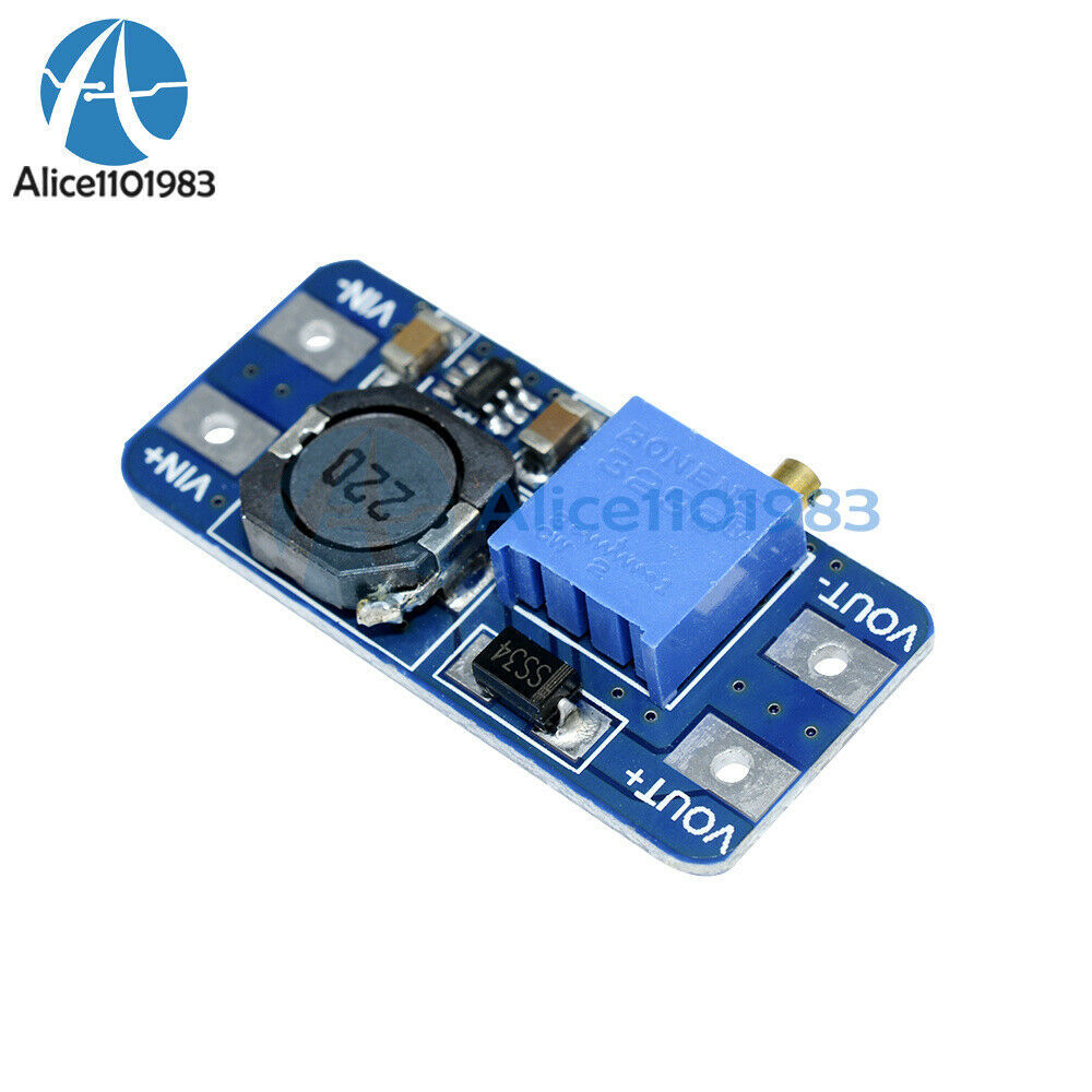 MT3608 DC-DC Step Up Power Apply Module Booster Power Module 2A for Arduino