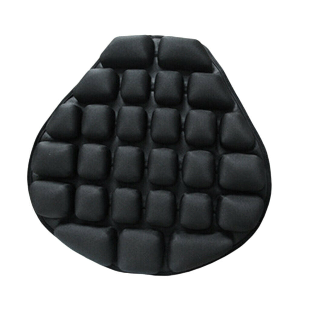 Non-slip Inflatable Motorcycle Seat Cushion Mattress with Fixing Straps