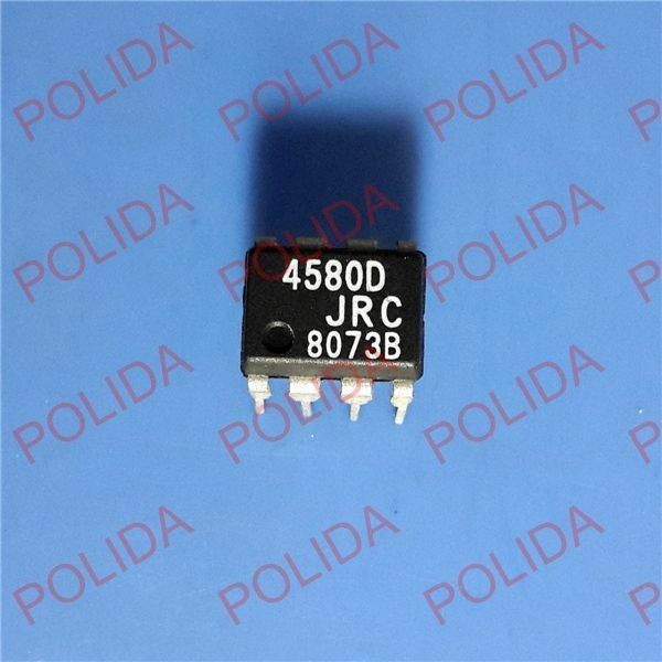 5PCS DUAL OPERATIONAL AMPLIFIER IC JRC DIP-8 NJM4580D JRC4580D 4580D