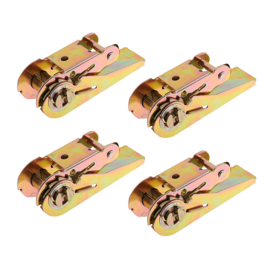 500KG Steel Double Lock 1 "Ratchet Handle for TieDown Strap Trailer Lashing