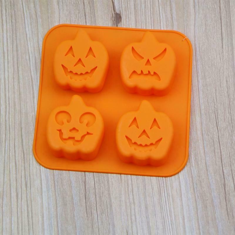 Silicone Pumpkin Mold for Chocolate Candy Jelly and Pudding Handmade Soap Baking