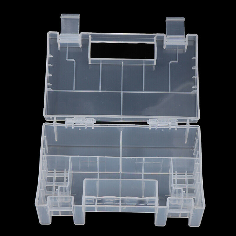 Plastic Battery Box Storage Case Holder Organizer for AA AAA C D 9V Batter_D TH