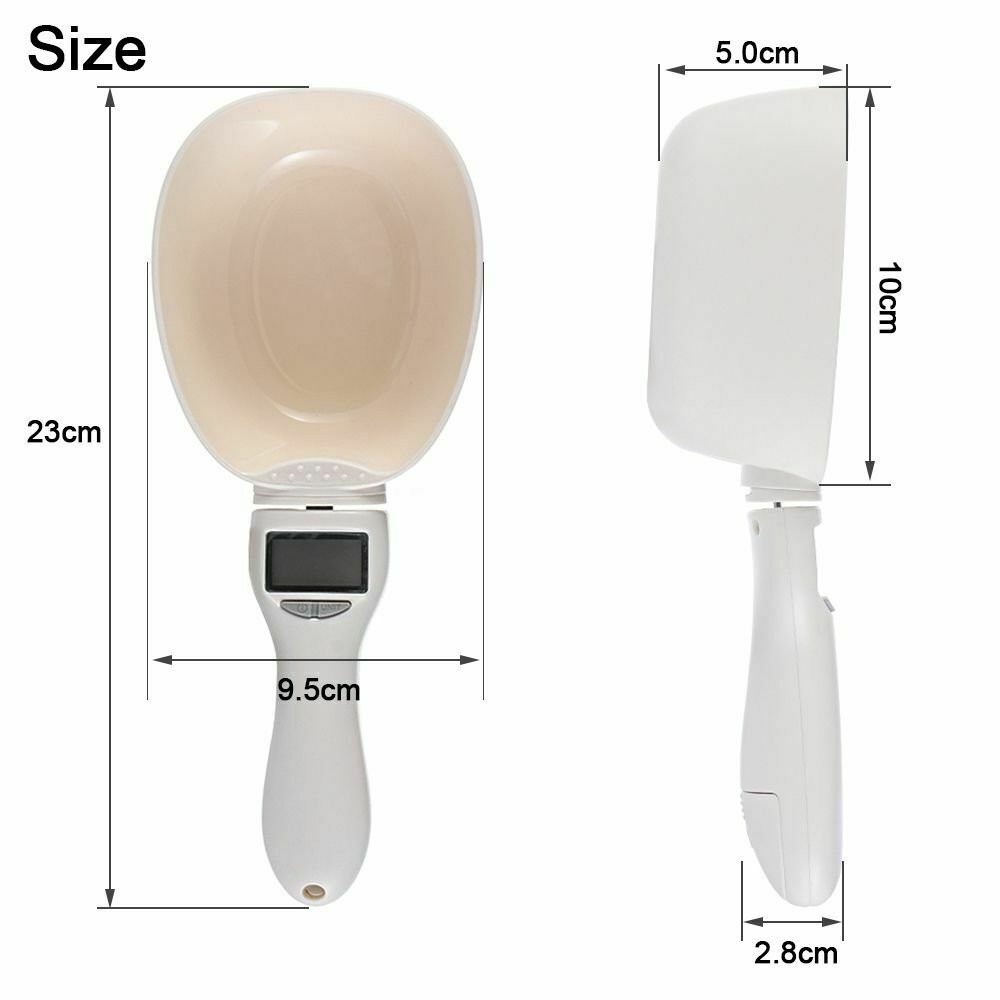 Cat Food Pet Dog Food Measuring Spoon Spoon Spoon Weighing Electronic Scale