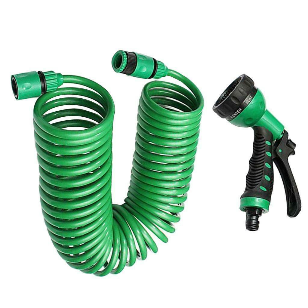 Garden Water Spray Hose 3/8" Quick Connector Spray Nozzel Spray Gun 7.5cm